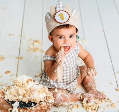 Pack cumpleaños peto vichy (corona india)