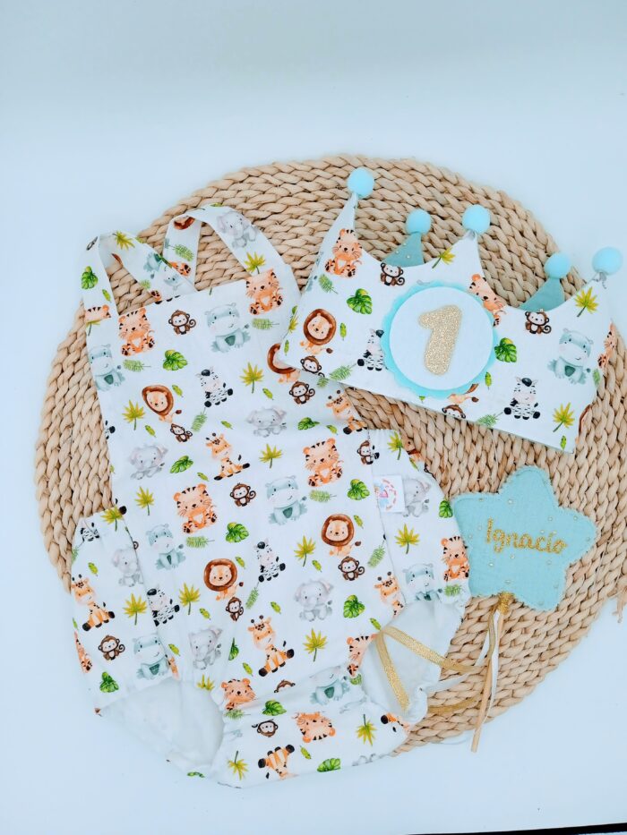 Pack cumpleaños peto selva