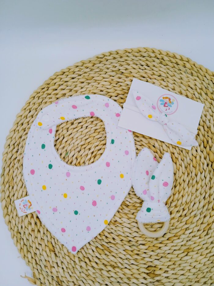 Pack bebé basico Baby girl Confeti - Imagen 6