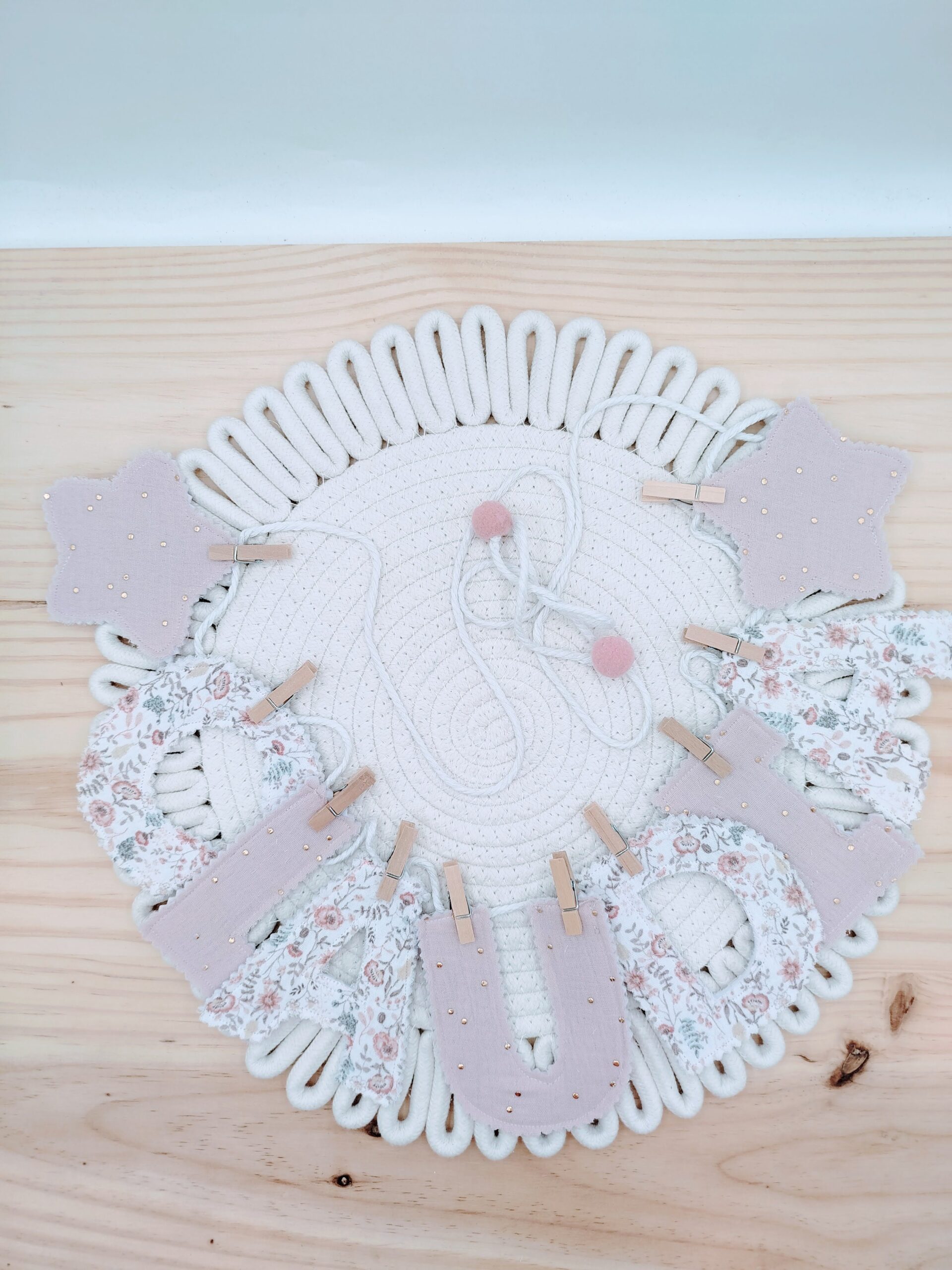 Guirnalda nombre Flores de otoño 2025