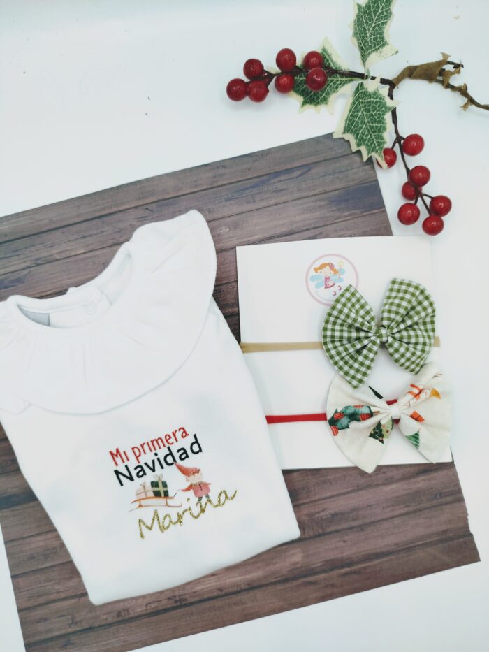 Body Duendes de navidad (Mi primera navidad) - Imagen 4