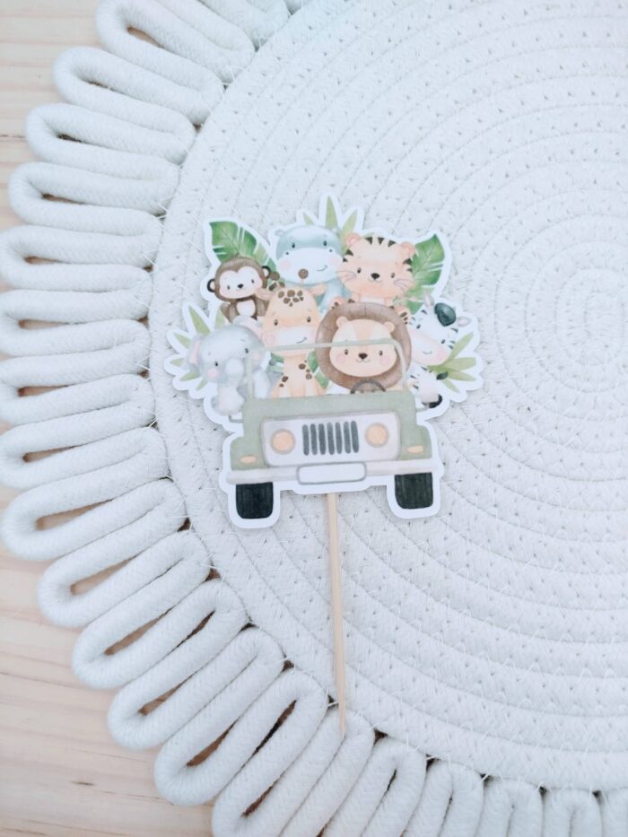 Pack cumpleaños reversible Selva - Imagen 6