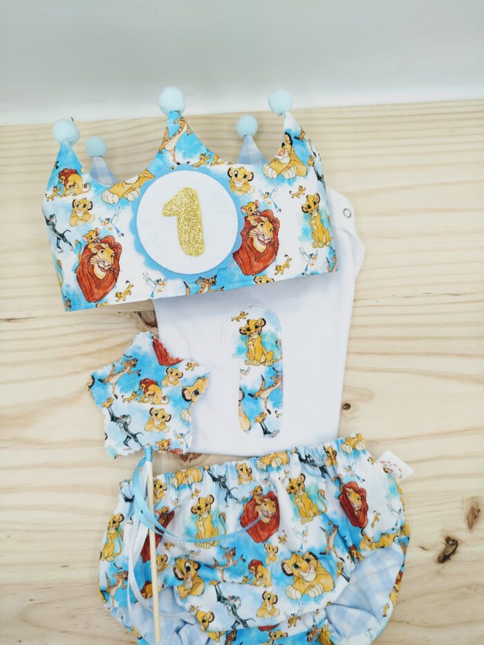 Pack cumpleaños reversible Rey leon