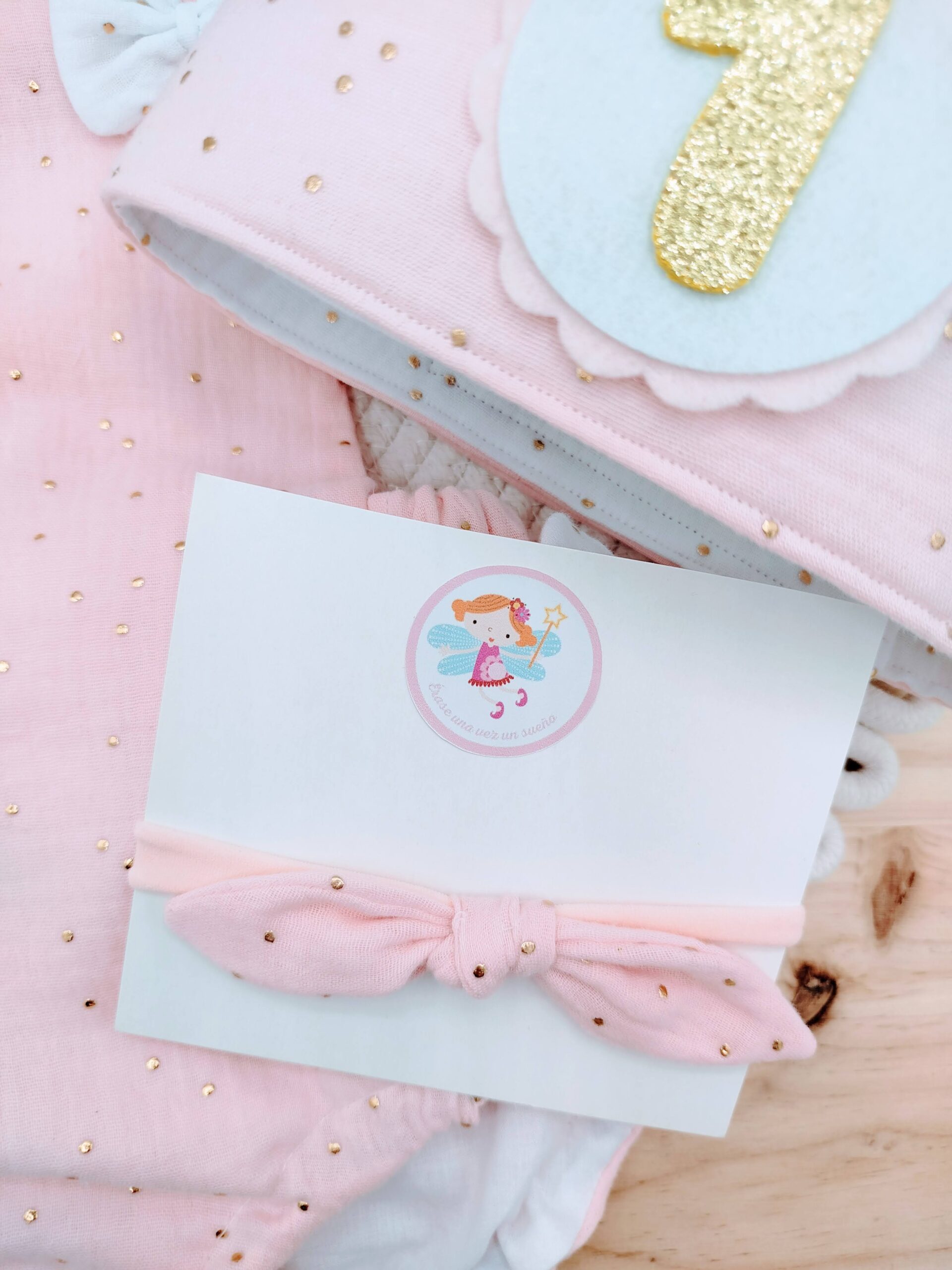 Pack cumpleaños peto doble volante, doble gasa brilli - Imagen 10