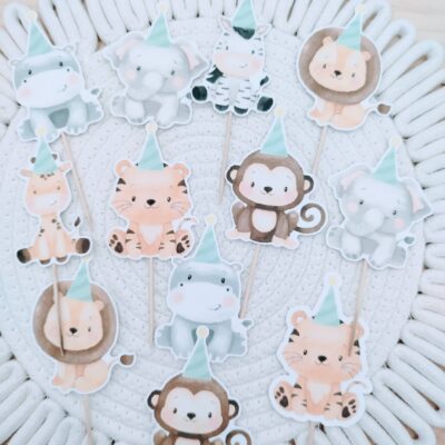 TOPPER SELVA PARA CUPCAKES
