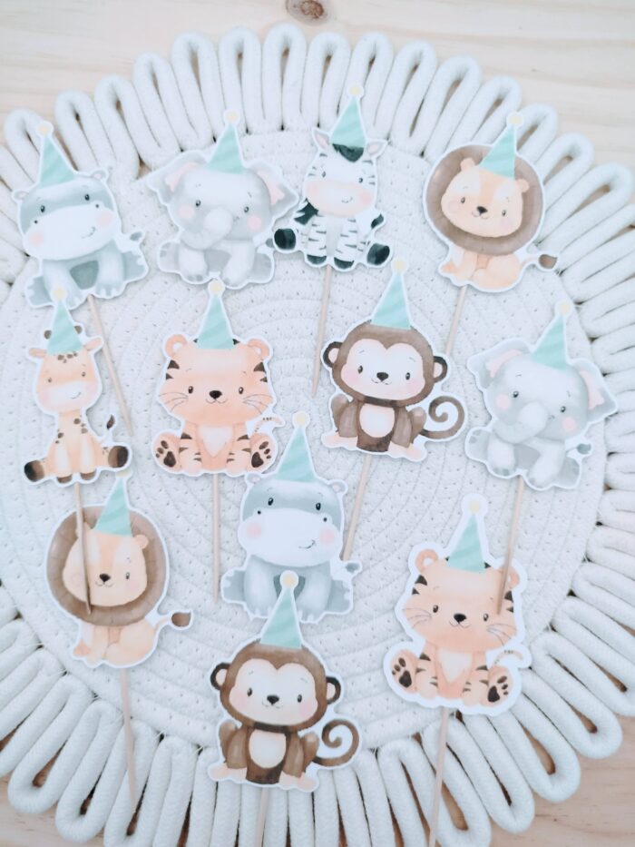 Pack cumpleaños reversible Selva - Imagen 8