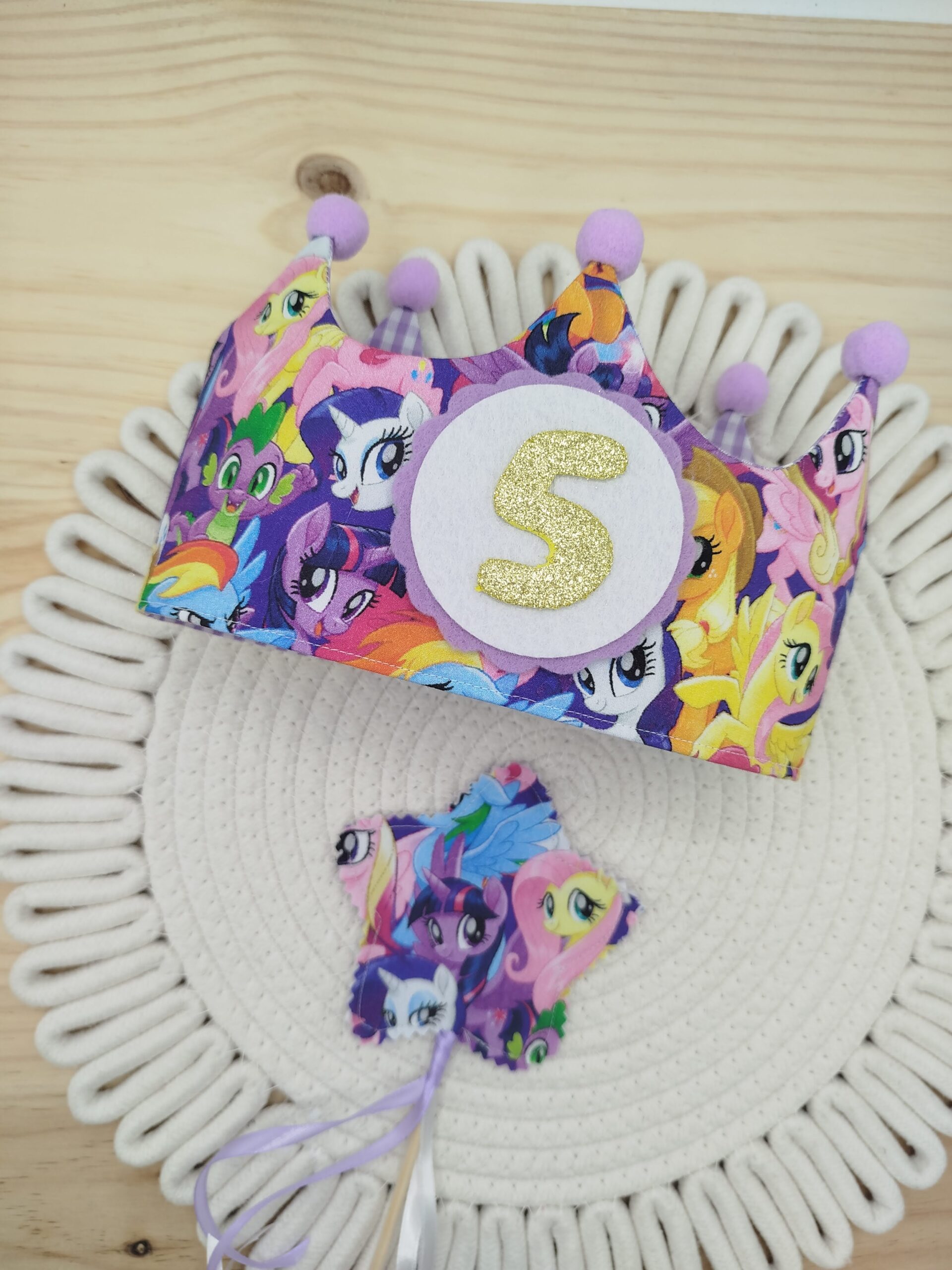Corona cumpleaños, My little pony - Imagen 4