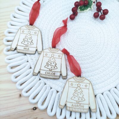 Adorno de  Navidad, Jersey personalizado