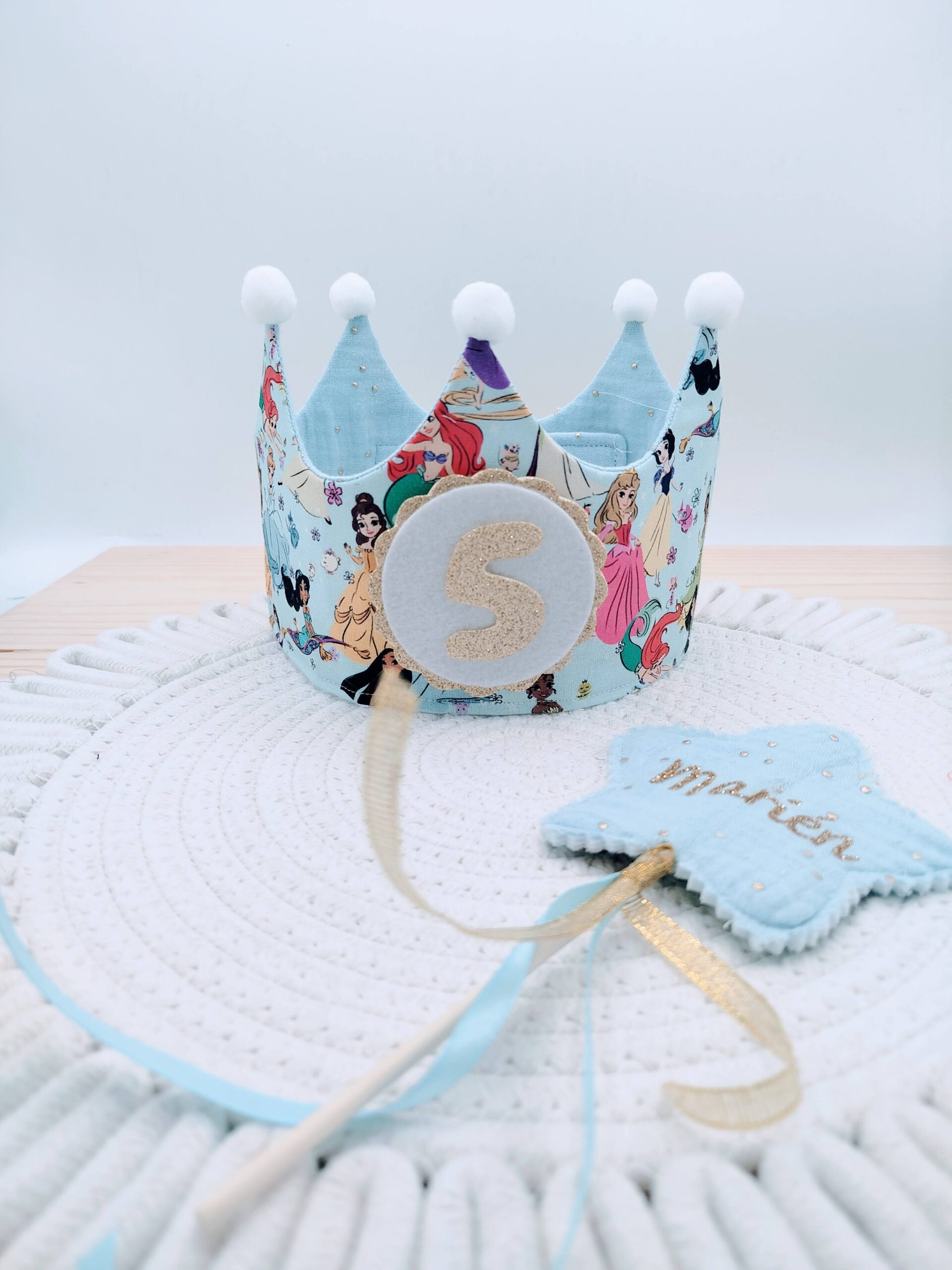 Corona cumpleaños, Princesas - Imagen 2