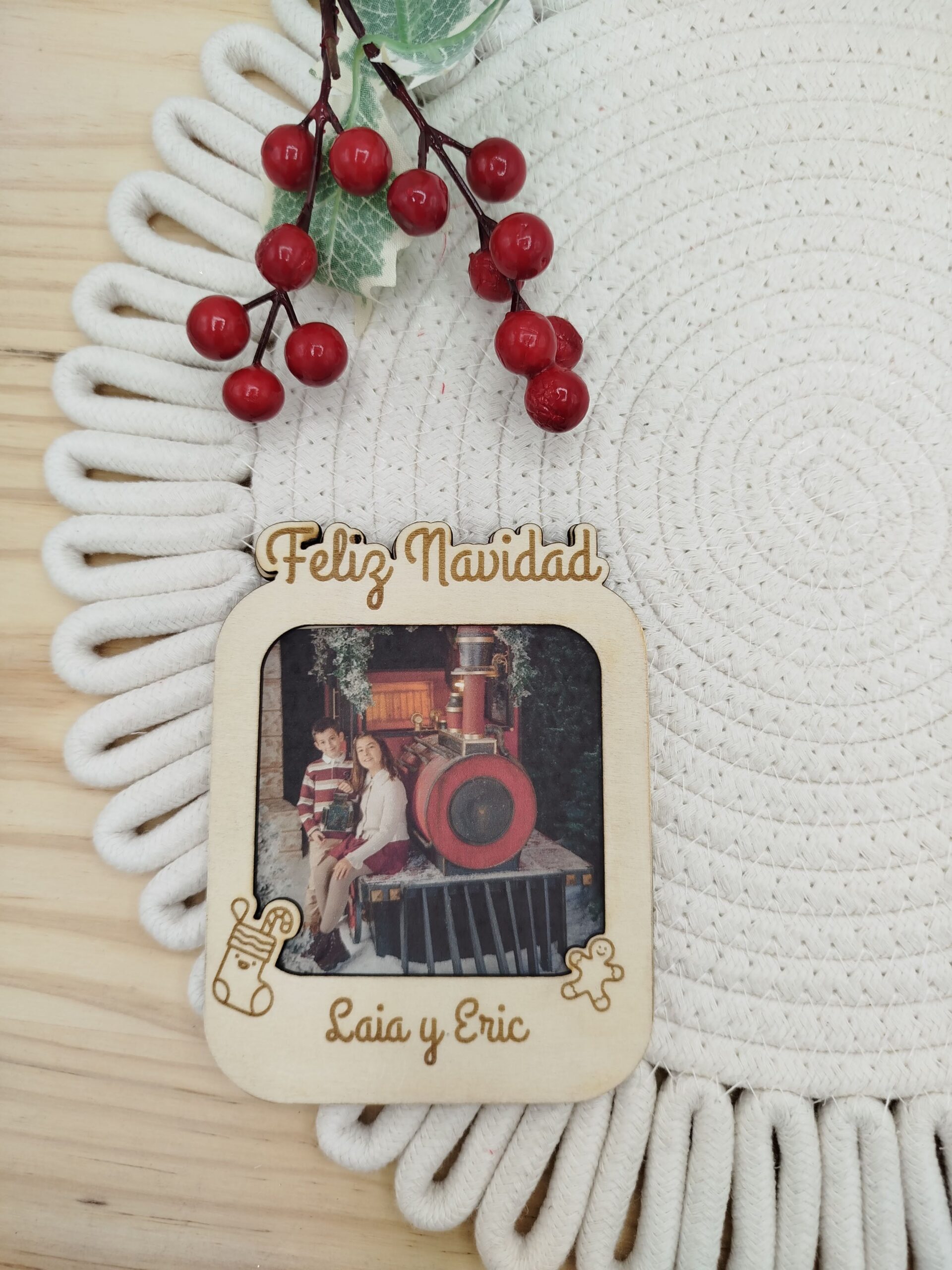 Marco fotos navideño - Imagen 2