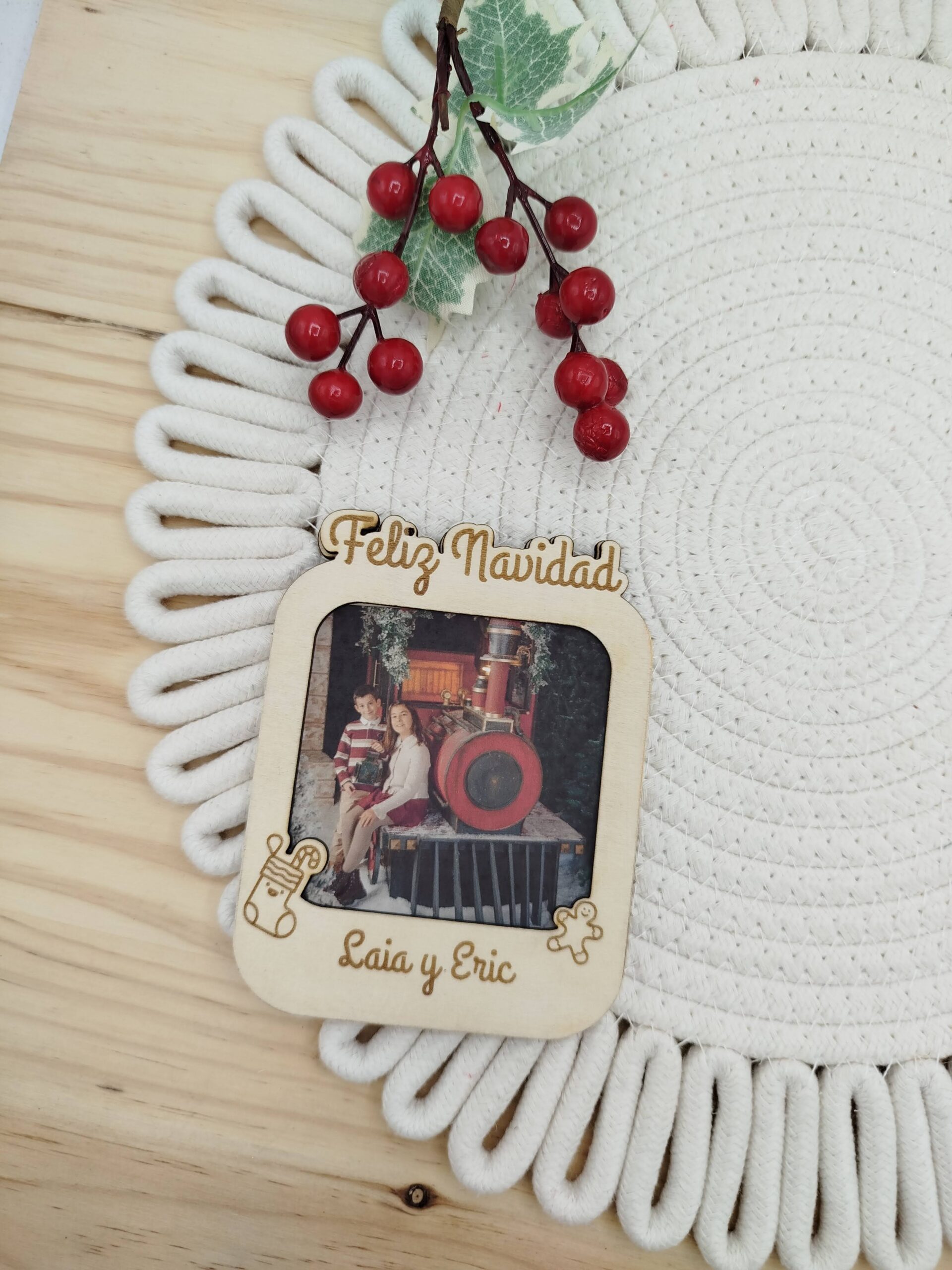 Marco fotos navideño