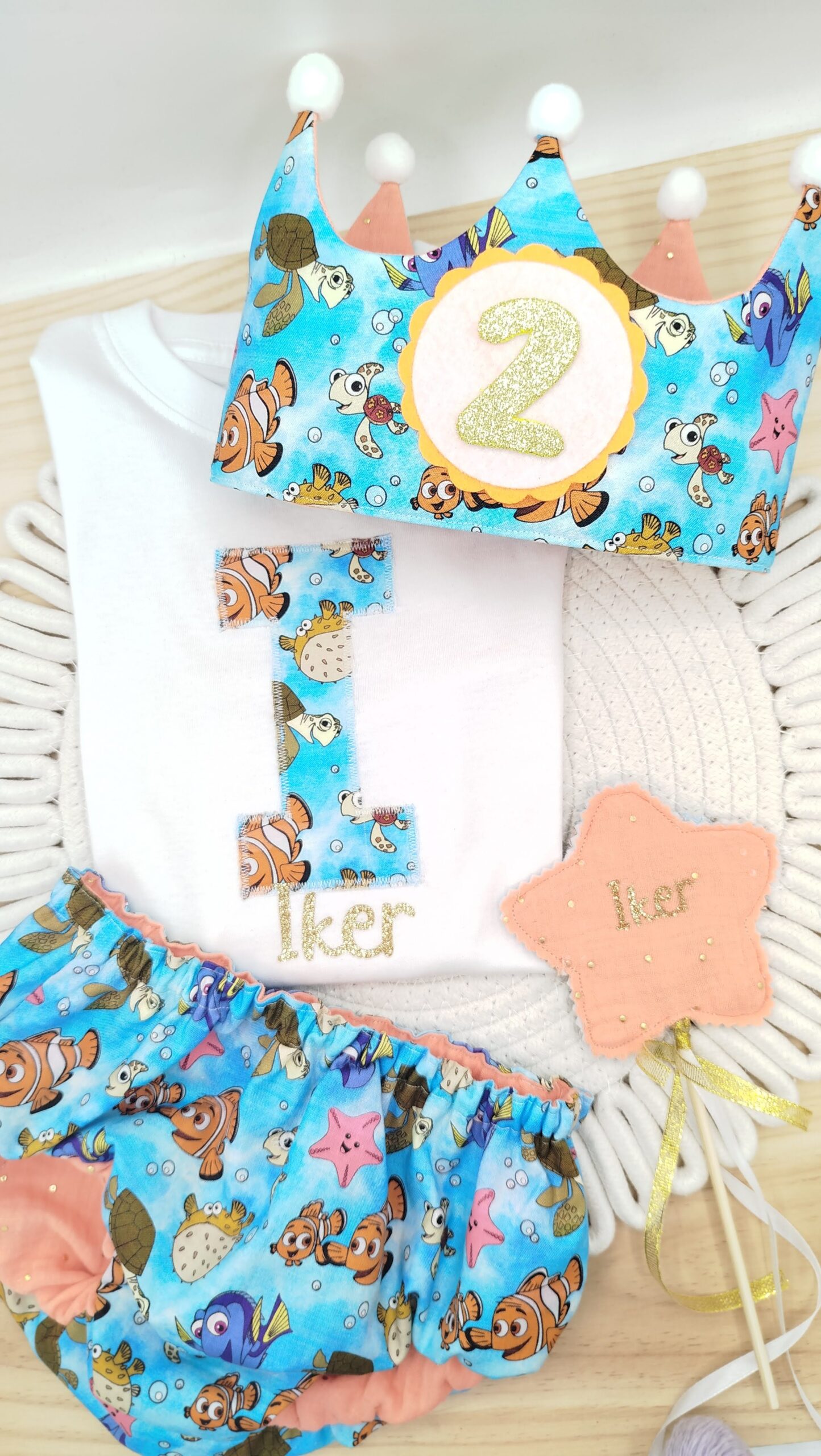 Conjunto de cumpleaños Nemo - Imagen 6