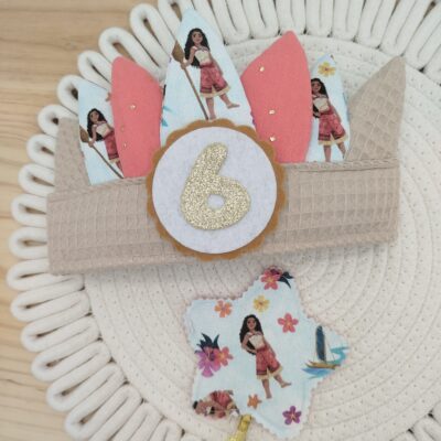 Corona de cumpleaños Vaiana